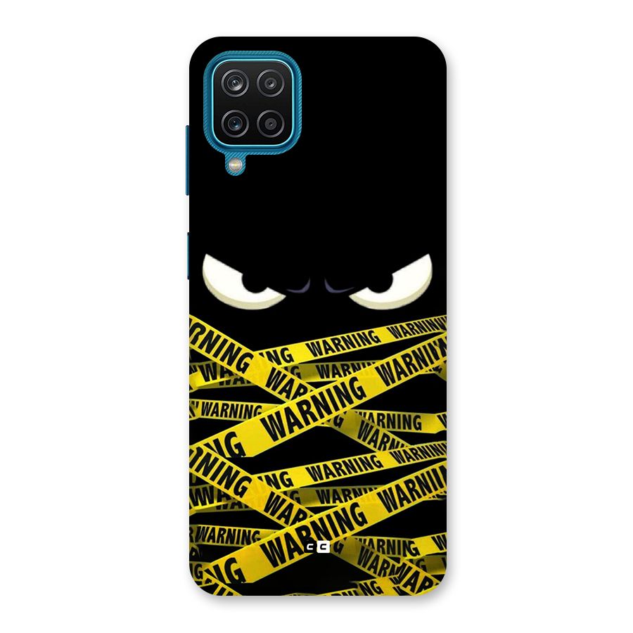 Warning Eyes Back Case for Galaxy M12
