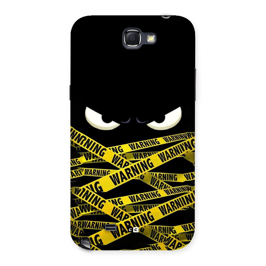 Warning Eyes Back Case for Galaxy Note 2