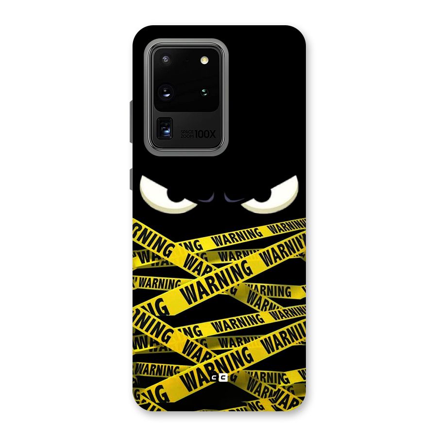 Warning Eyes Back Case for Galaxy S20 Ultra