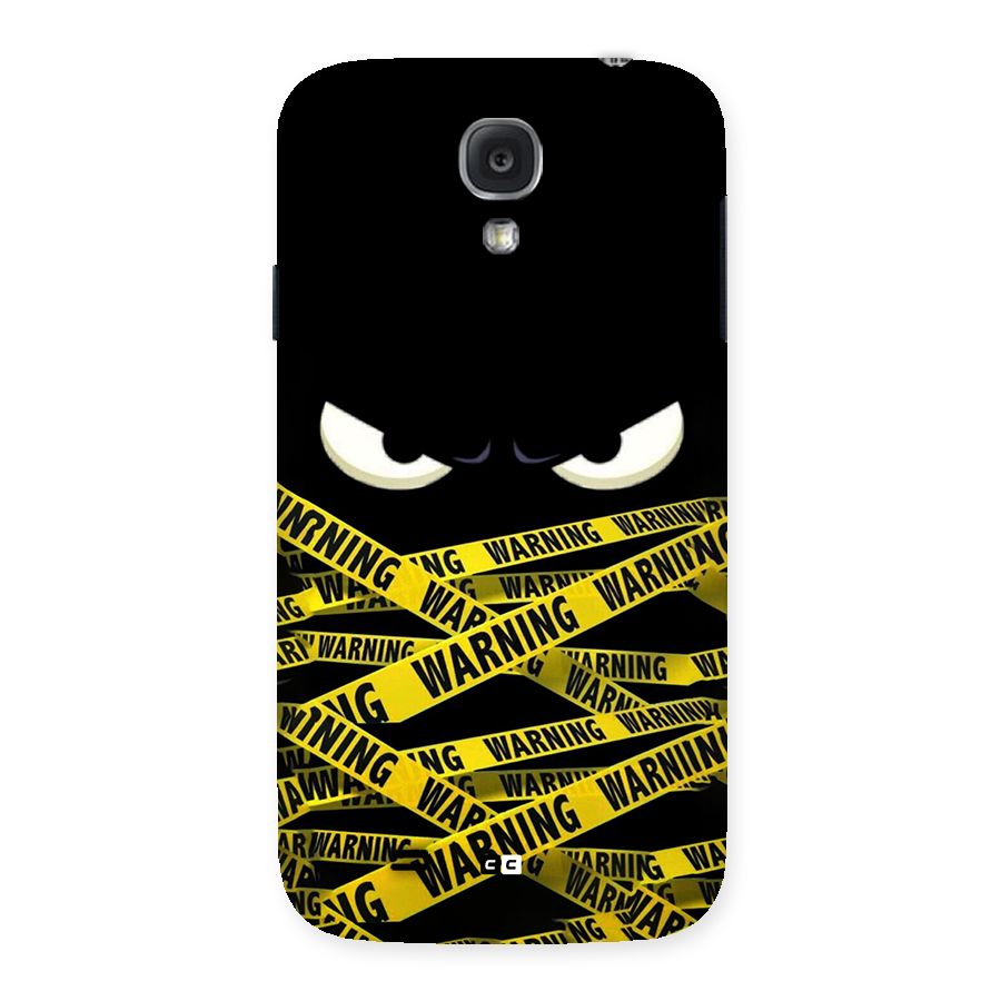 Warning Eyes Back Case for Galaxy S4