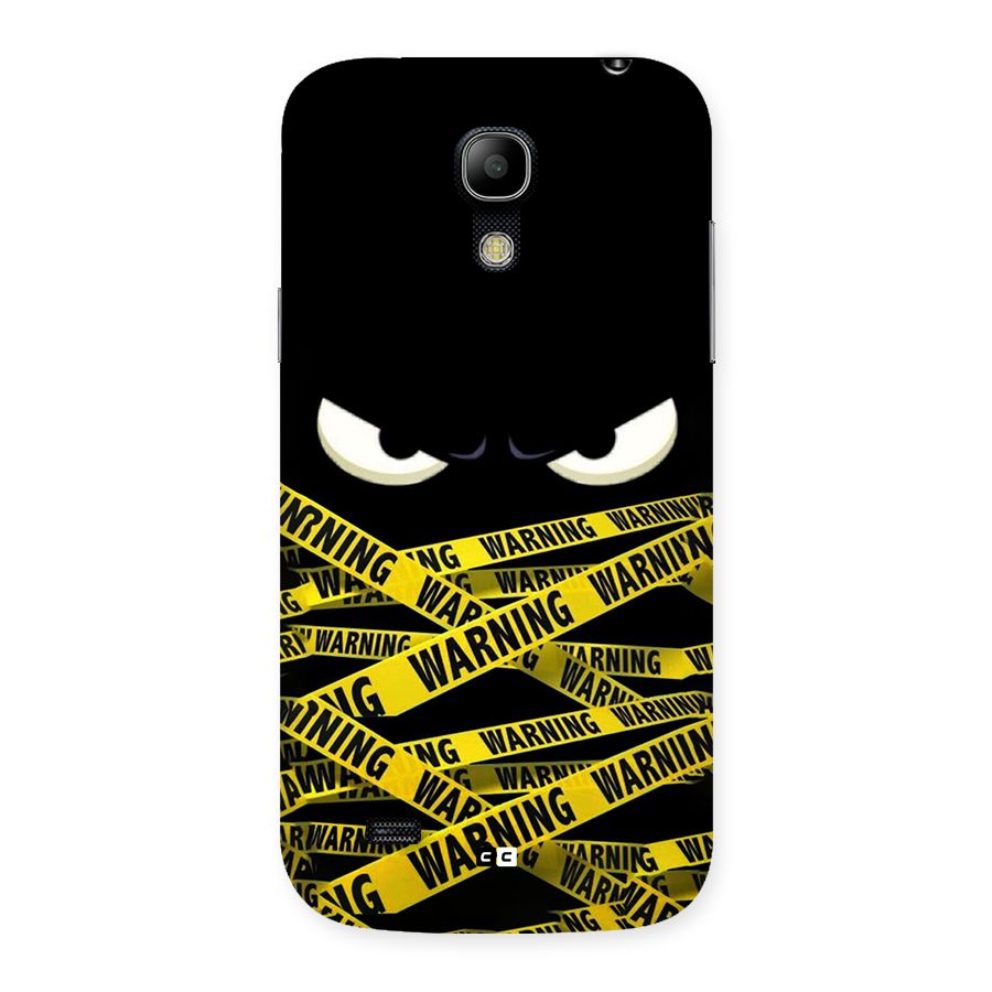 Warning Eyes Back Case for Galaxy S4 Mini