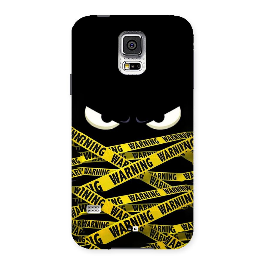 Warning Eyes Back Case for Galaxy S5
