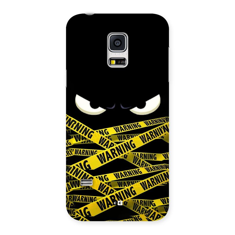 Warning Eyes Back Case for Galaxy S5 Mini