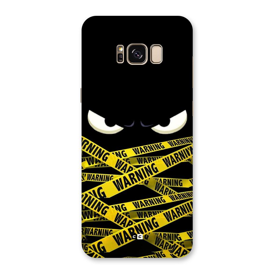 Warning Eyes Back Case for Galaxy S8 Plus