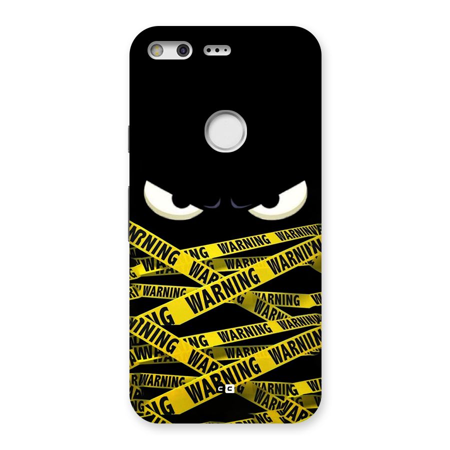 Warning Eyes Back Case for Google Pixel