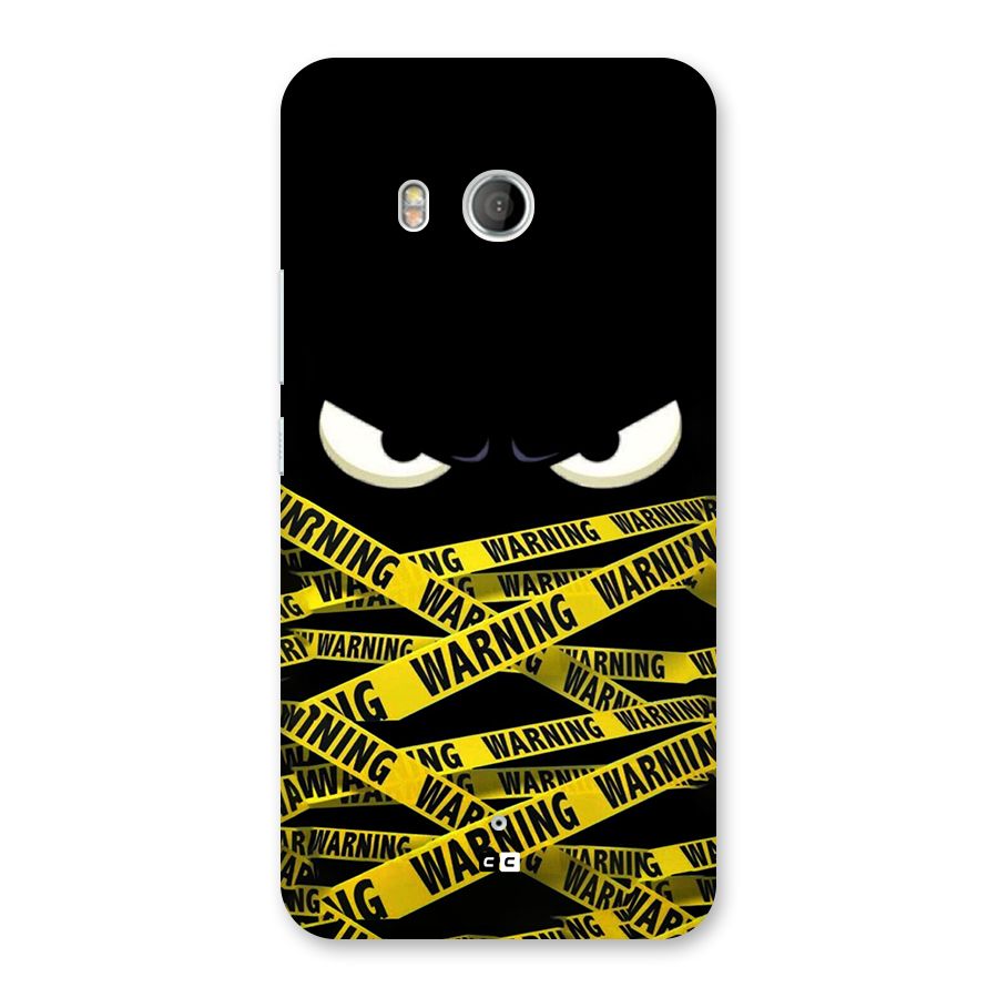 Warning Eyes Back Case for HTC U11