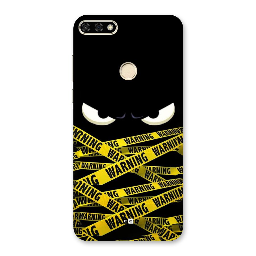 Warning Eyes Back Case for Honor 7A