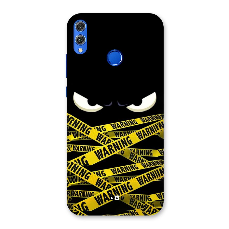 Warning Eyes Back Case for Honor 8X