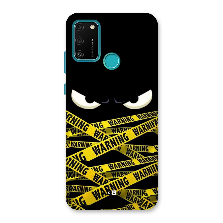 Warning Eyes Back Case for Honor 9A