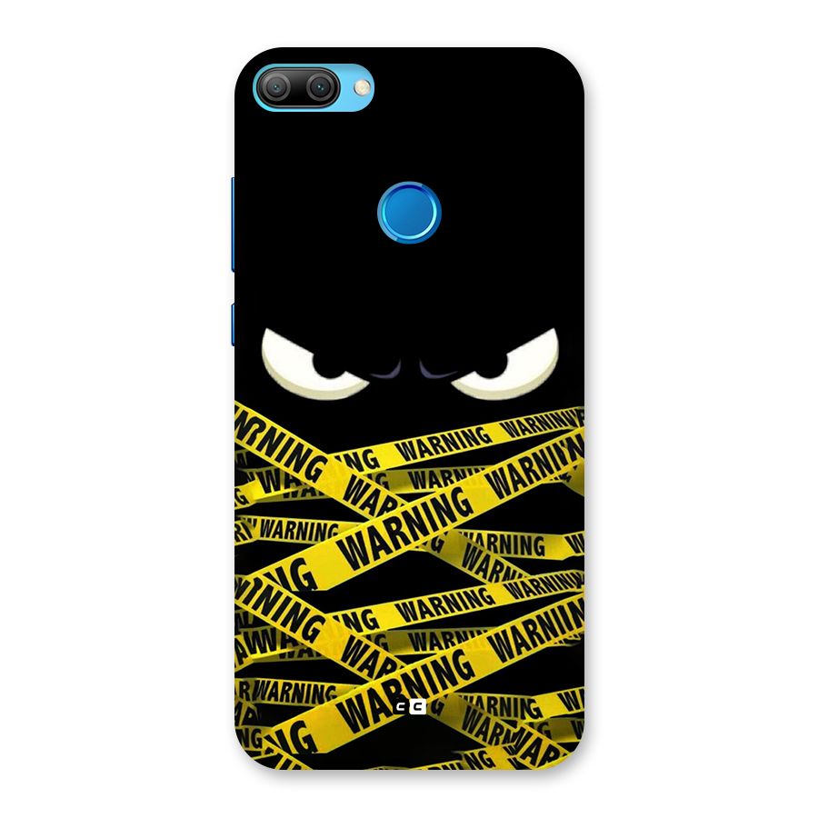 Warning Eyes Back Case for Honor 9N