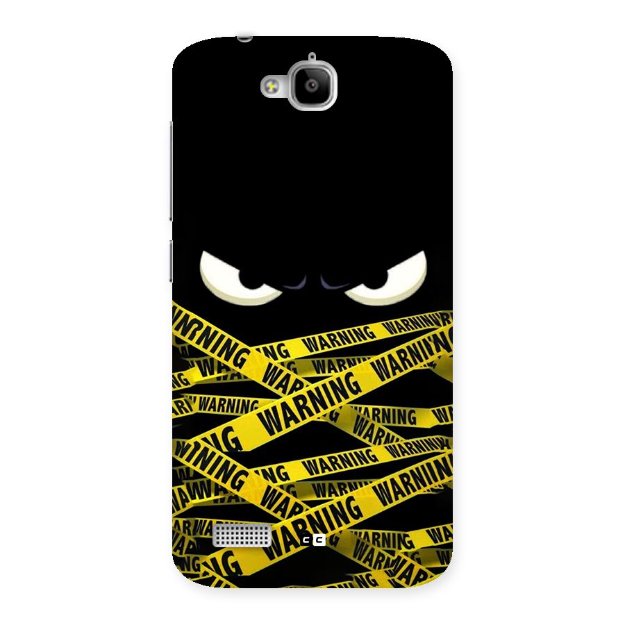 Warning Eyes Back Case for Honor Holly
