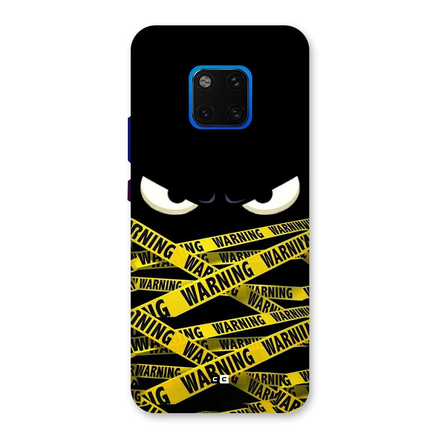 Warning Eyes Back Case for Huawei Mate 20 Pro