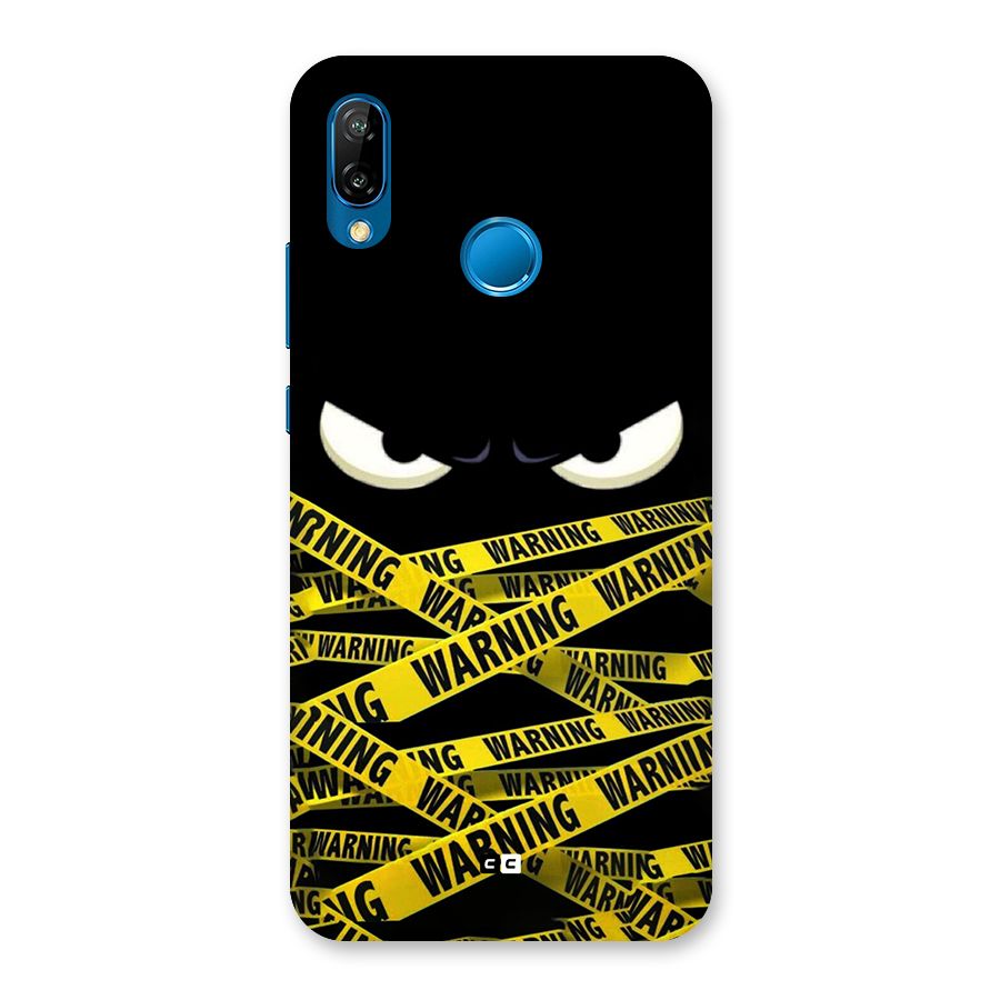 Warning Eyes Back Case for Huawei P20 Lite
