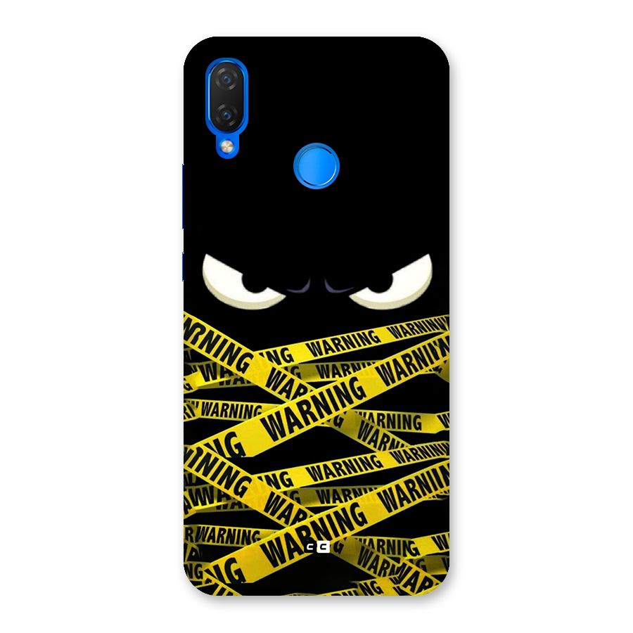 Warning Eyes Back Case for Huawei P Smart Plus