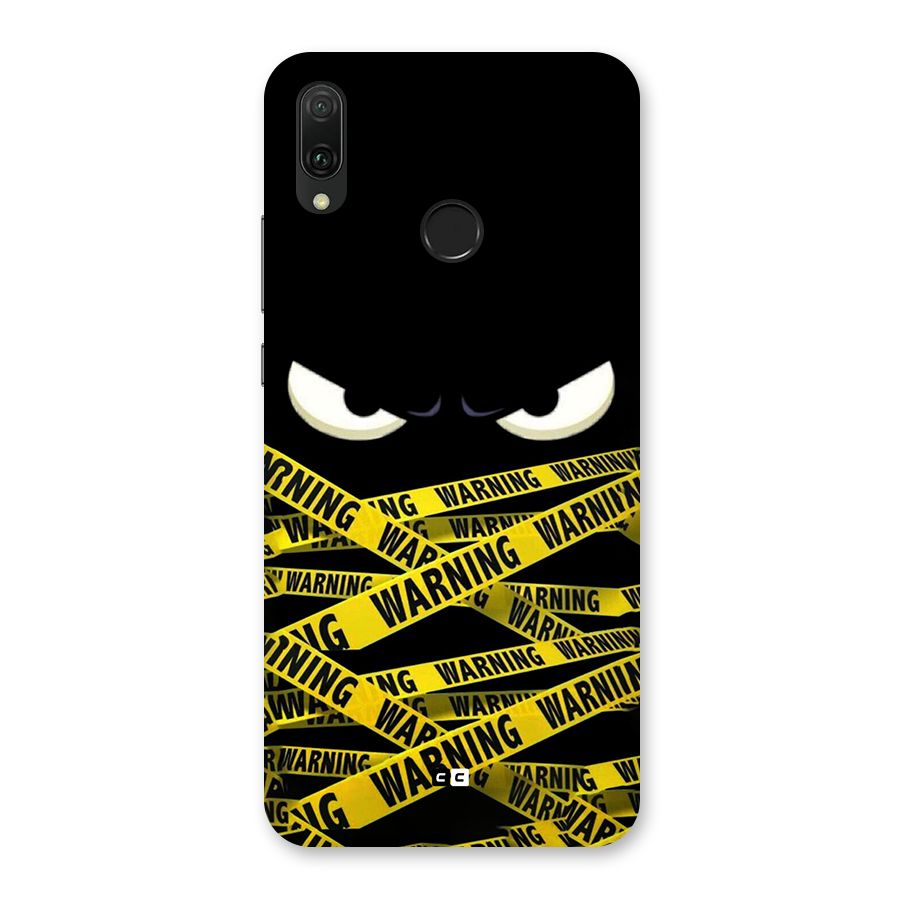 Warning Eyes Back Case for Huawei Y9 (2019)