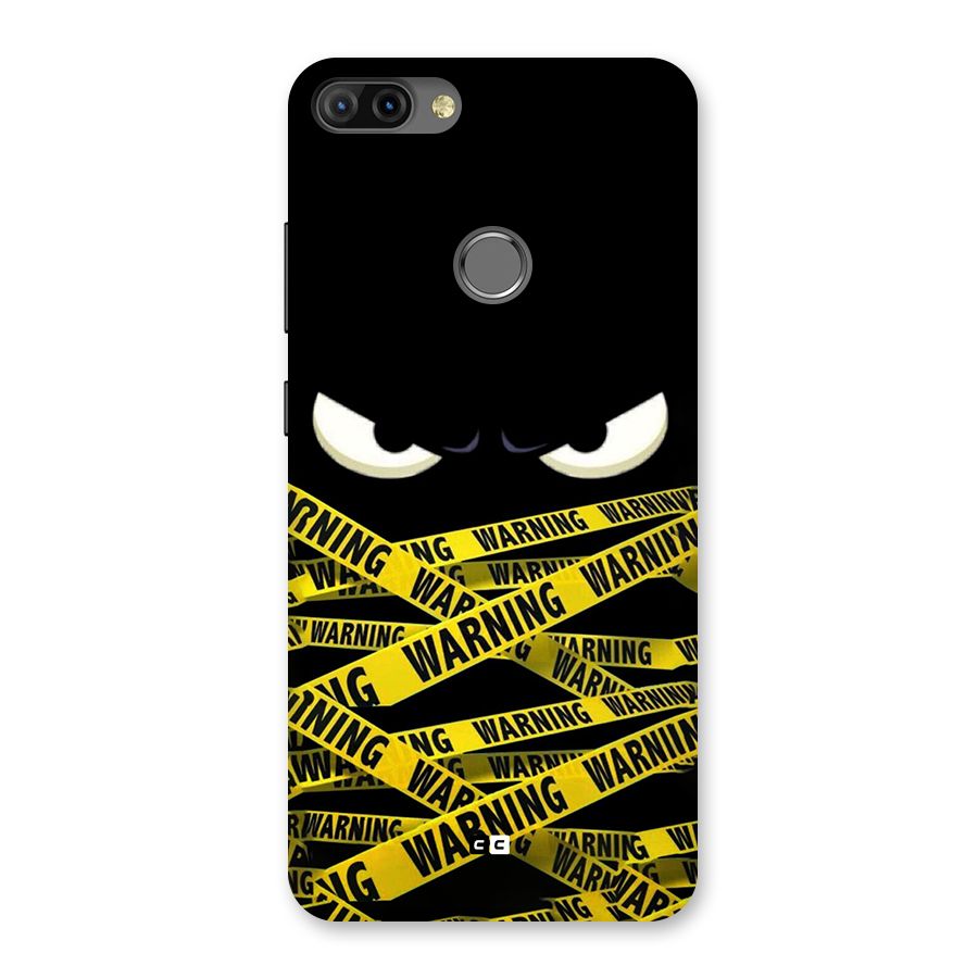 Warning Eyes Back Case for Infinix Hot 6 Pro