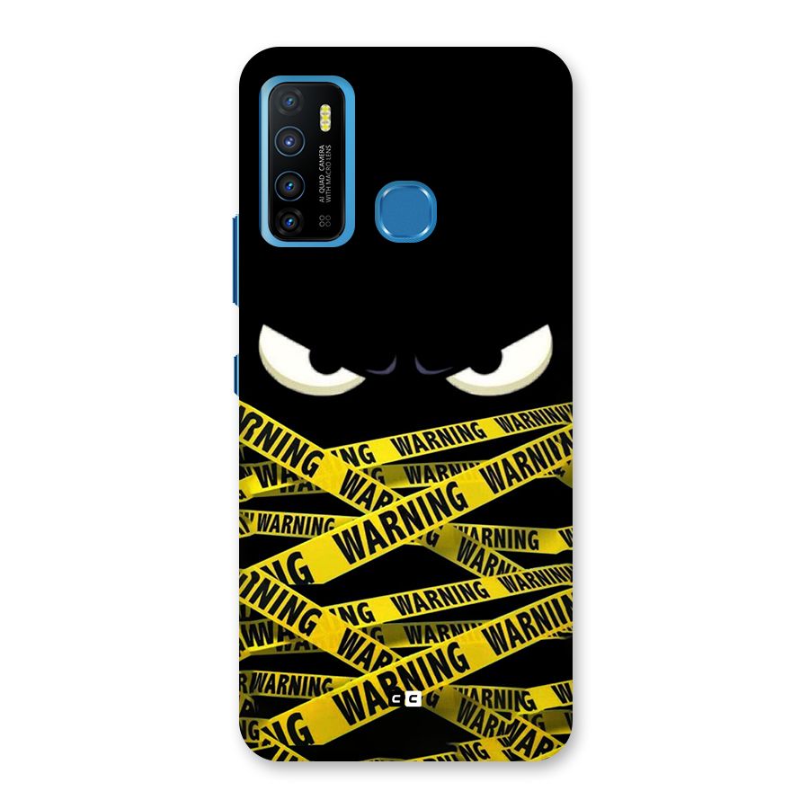 Warning Eyes Back Case for Infinix Hot 9