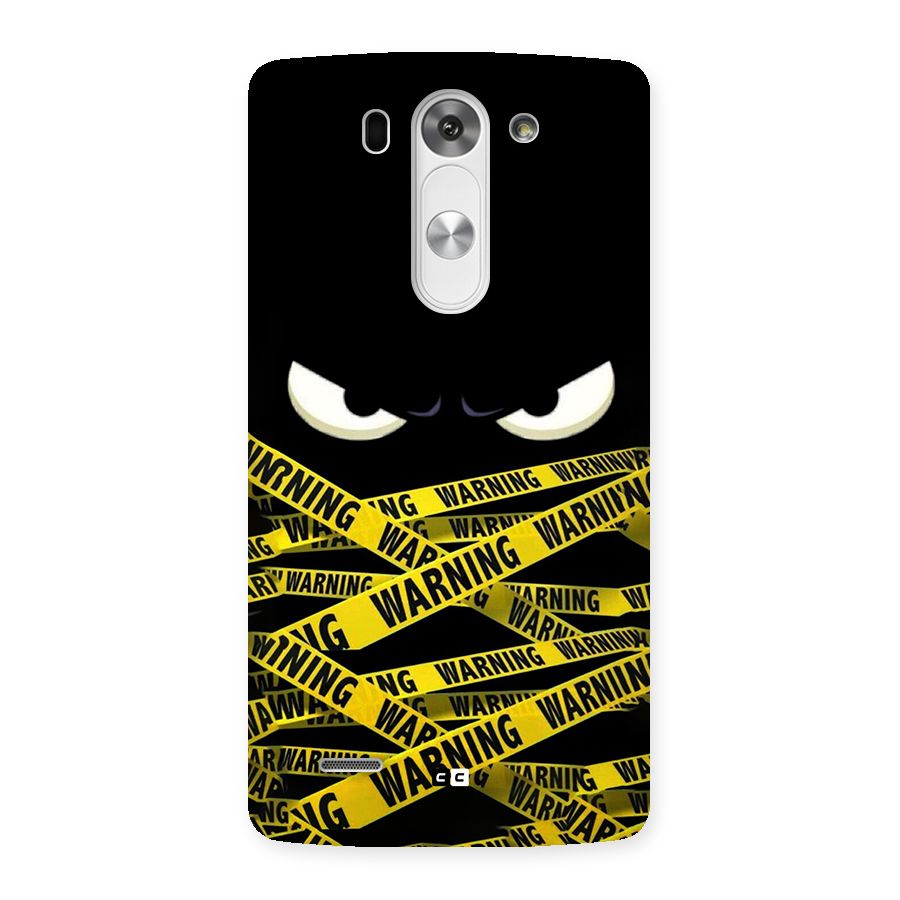 Warning Eyes Back Case for LG G3 Mini