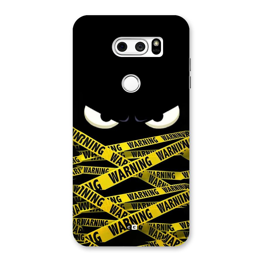 Warning Eyes Back Case for LG V30