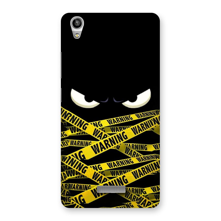 Warning Eyes Back Case for Lava Pixel V1