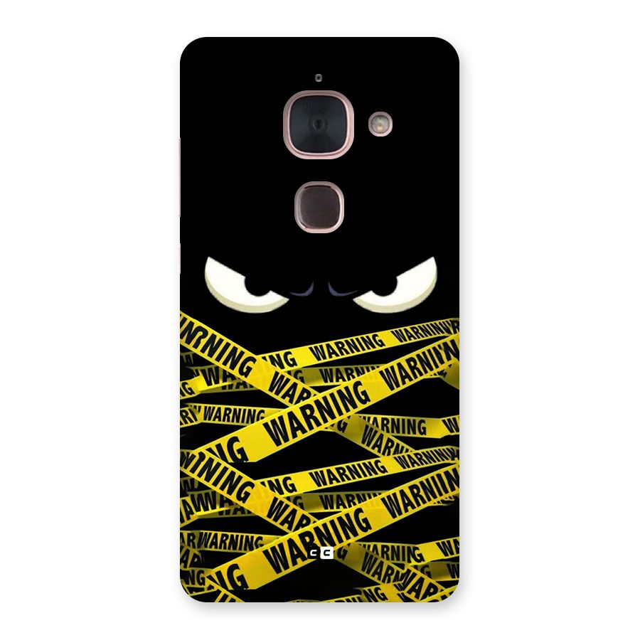 Warning Eyes Back Case for Le Max 2