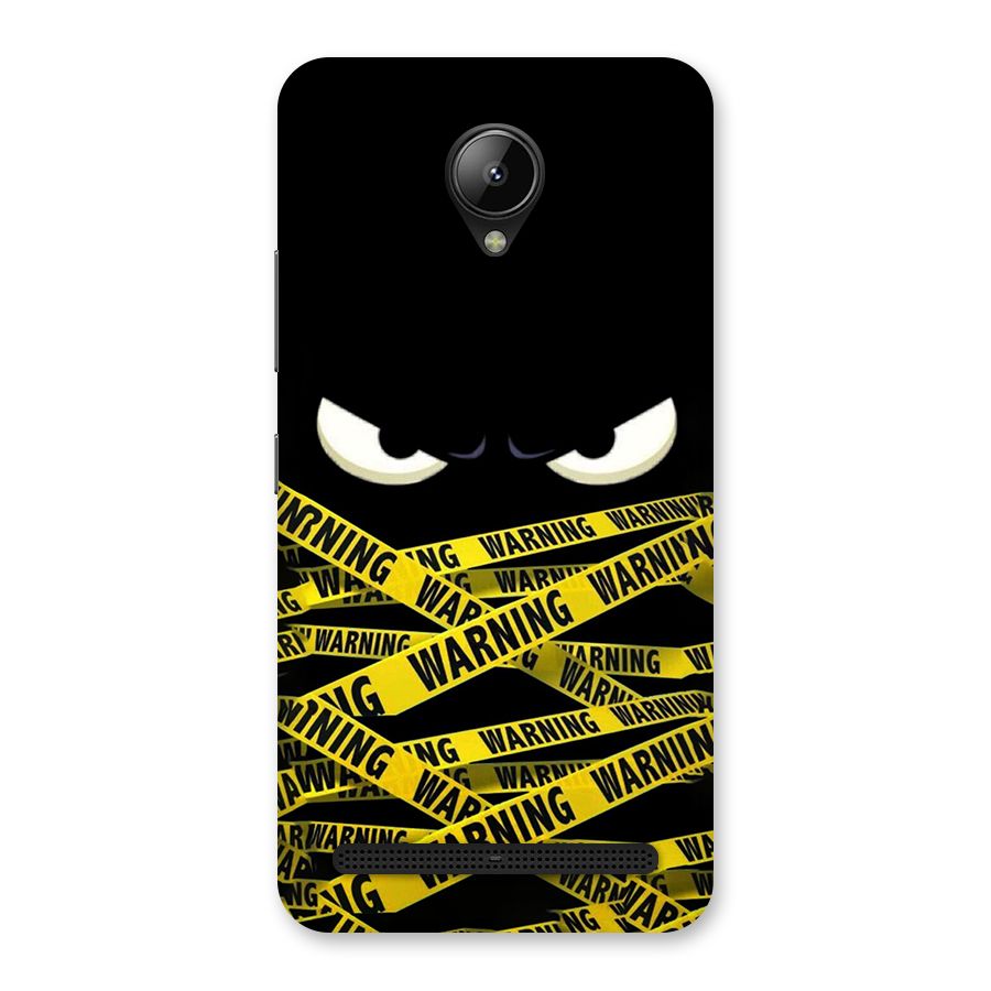 Warning Eyes Back Case for Lenovo C2