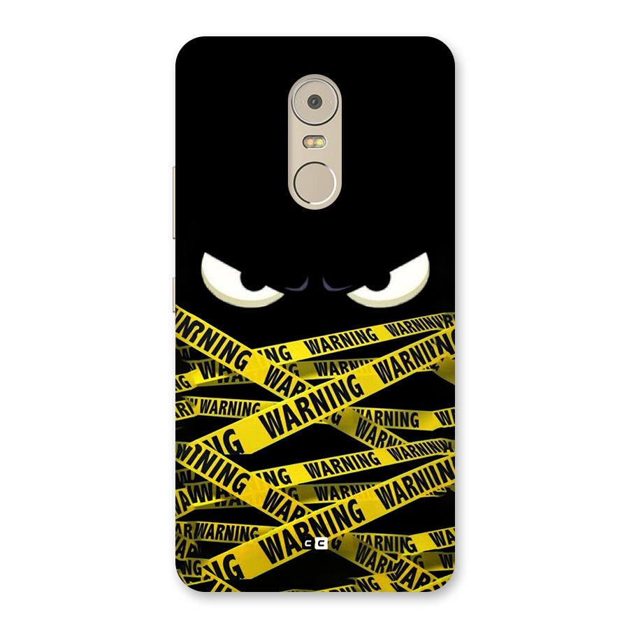 Warning Eyes Back Case for Lenovo K6 Note