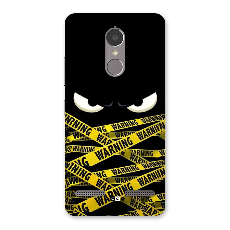 Warning Eyes Back Case for Lenovo K6 Power