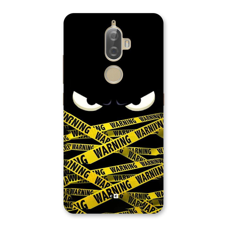 Warning Eyes Back Case for Lenovo K8 Plus