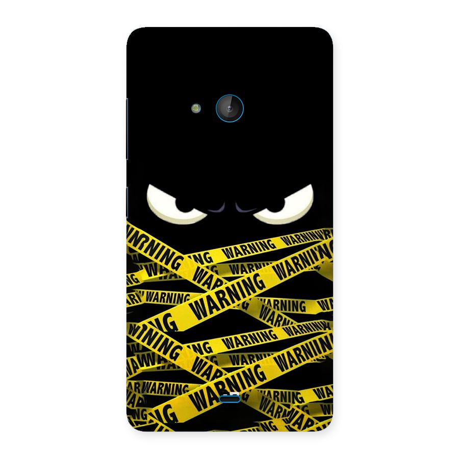 Warning Eyes Back Case for Lumia 540