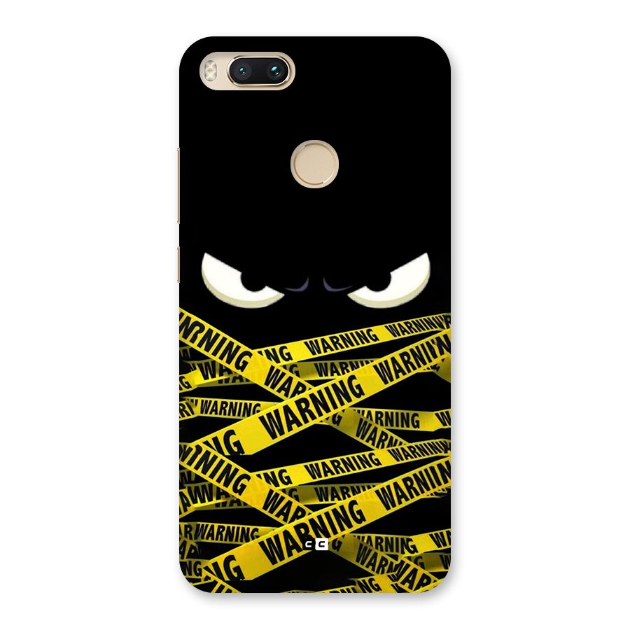 Warning Eyes Back Case for Mi A1