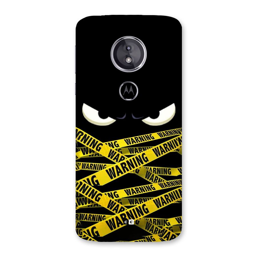 Warning Eyes Back Case for Moto E5