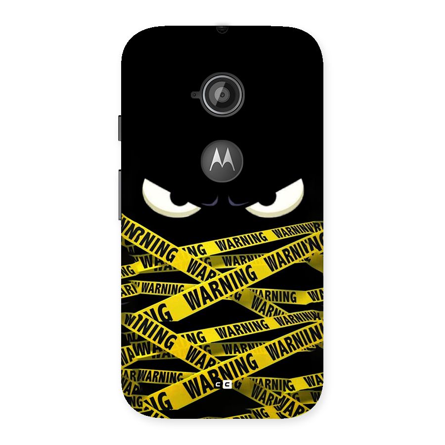 Warning Eyes Back Case for Moto E 2nd Gen