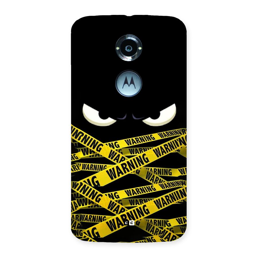 Warning Eyes Back Case for Moto X2