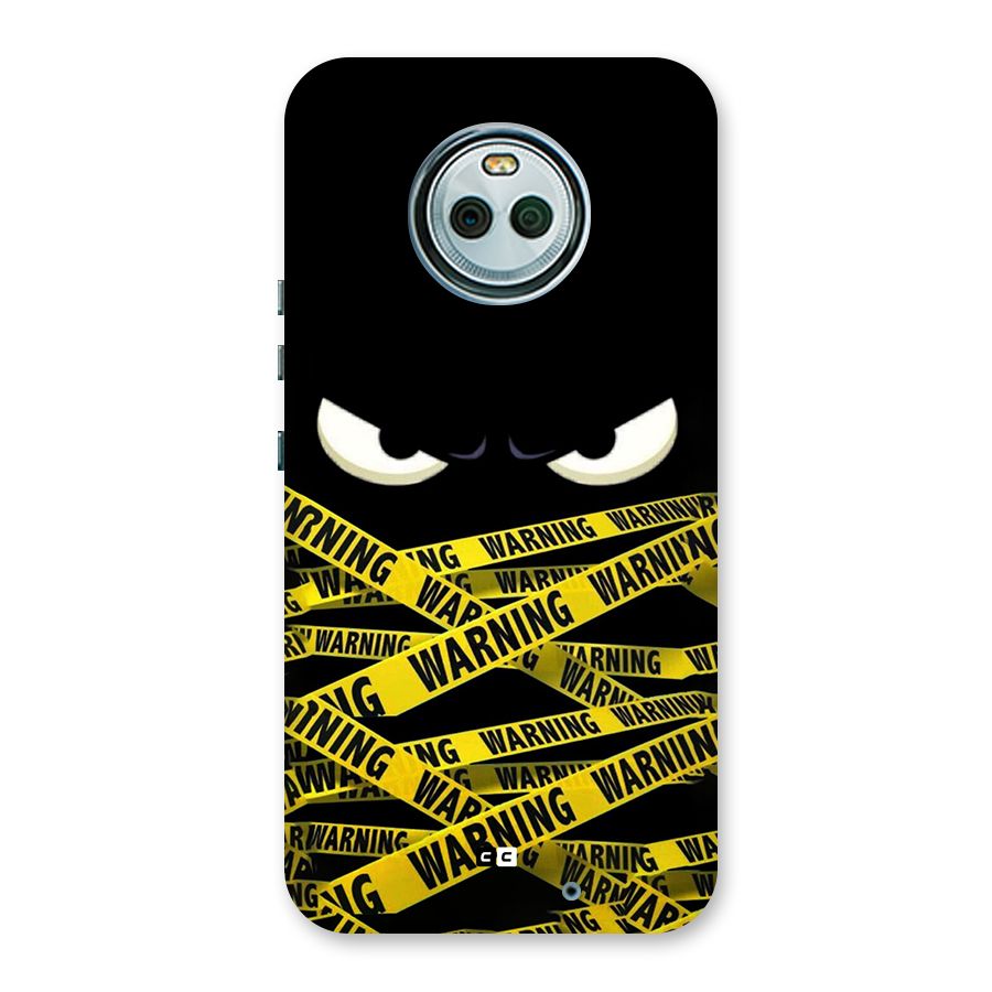 Warning Eyes Back Case for Moto X4