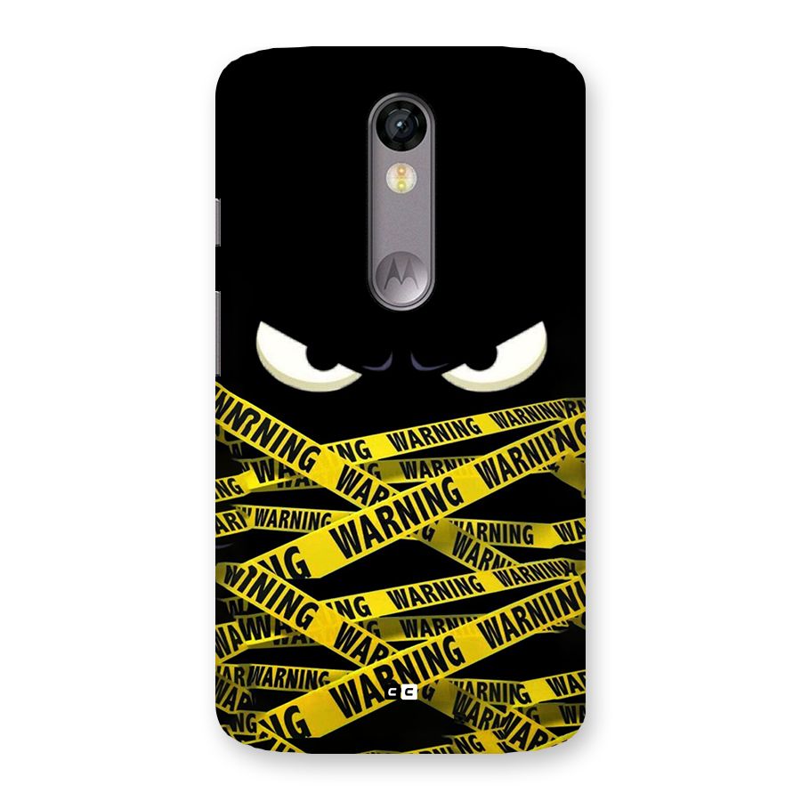 Warning Eyes Back Case for Moto X Force