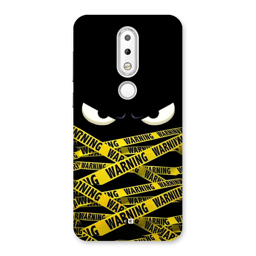 Warning Eyes Back Case for Nokia 6.1 Plus
