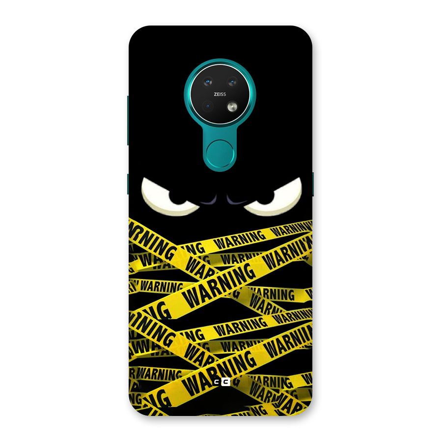 Warning Eyes Back Case for Nokia 7.2