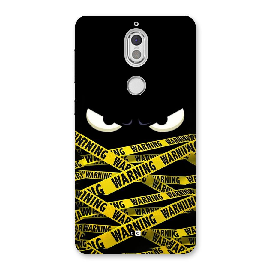 Warning Eyes Back Case for Nokia 7
