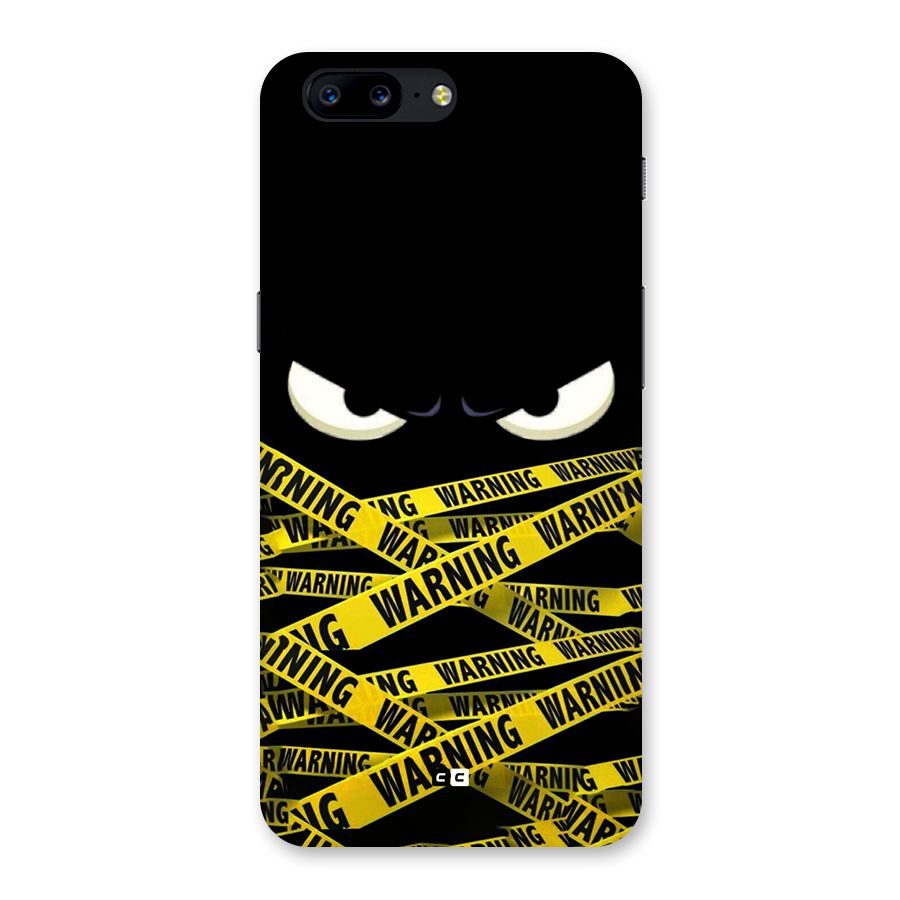 Warning Eyes Back Case for OnePlus 5