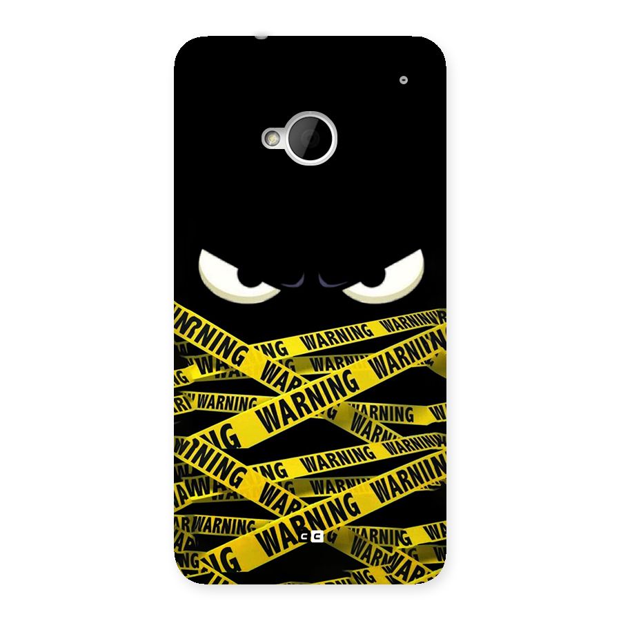 Warning Eyes Back Case for One M7 (Single Sim)