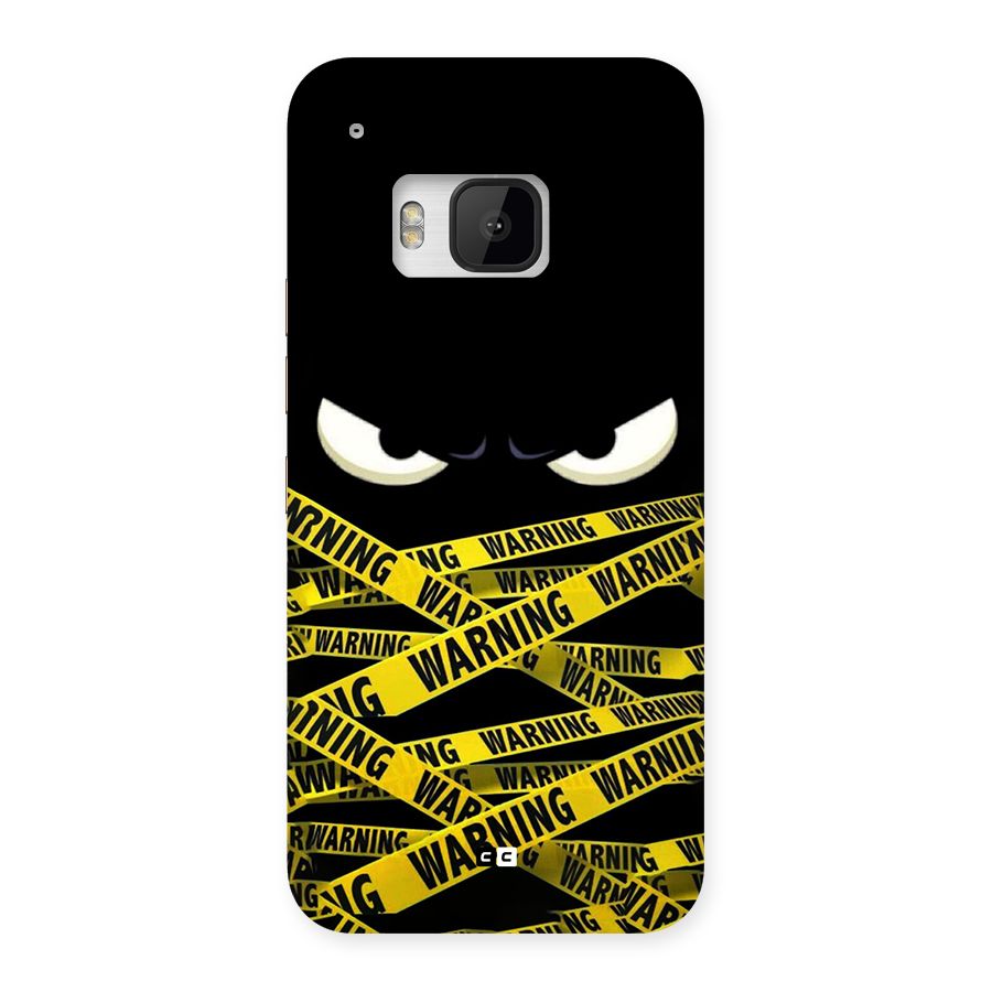 Warning Eyes Back Case for One M9