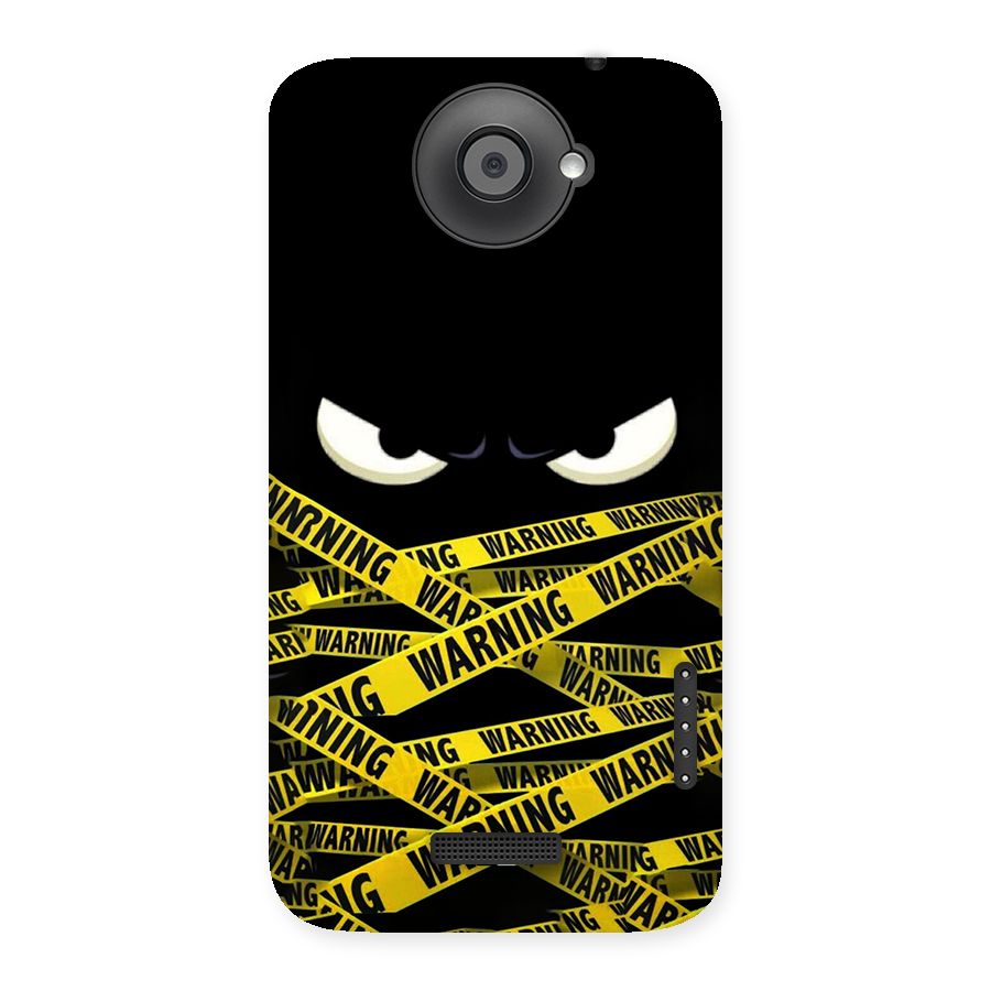 Warning Eyes Back Case for One X