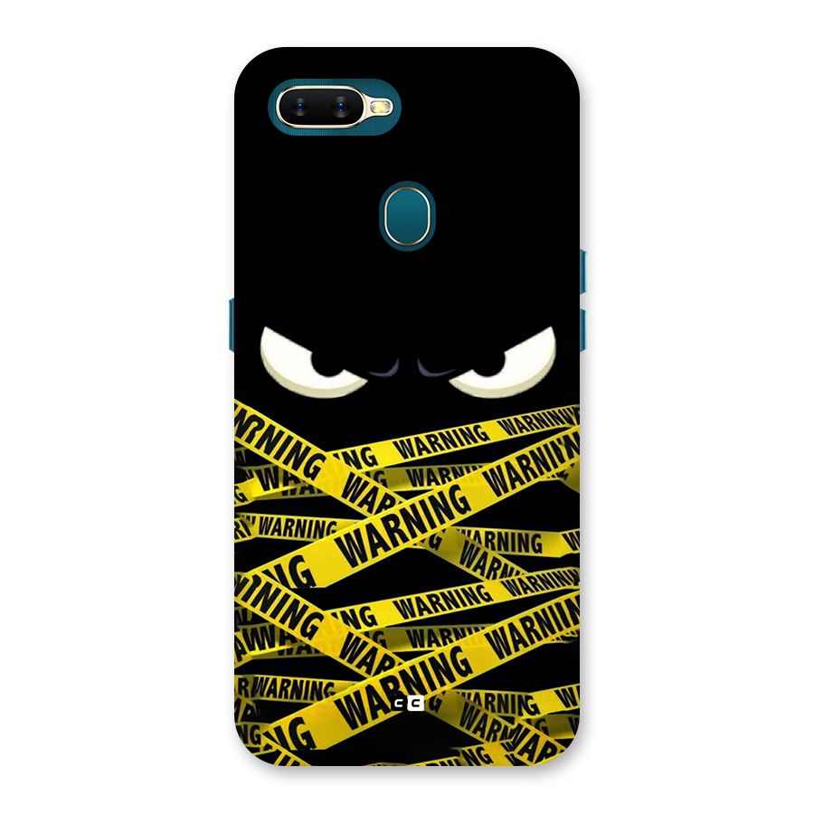 Warning Eyes Back Case for Oppo A12s