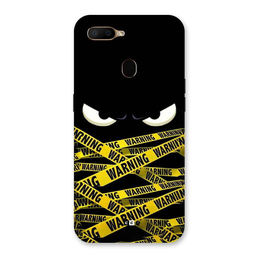 Warning Eyes Back Case for Oppo A5s