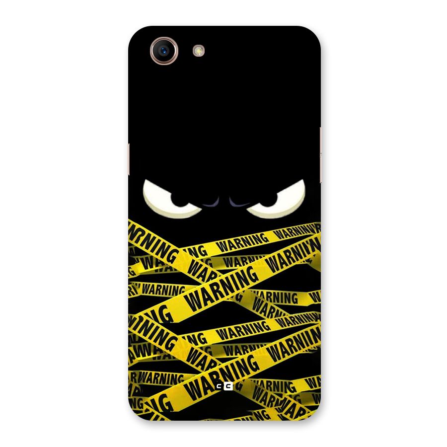 Warning Eyes Back Case for Oppo A83 (2018)