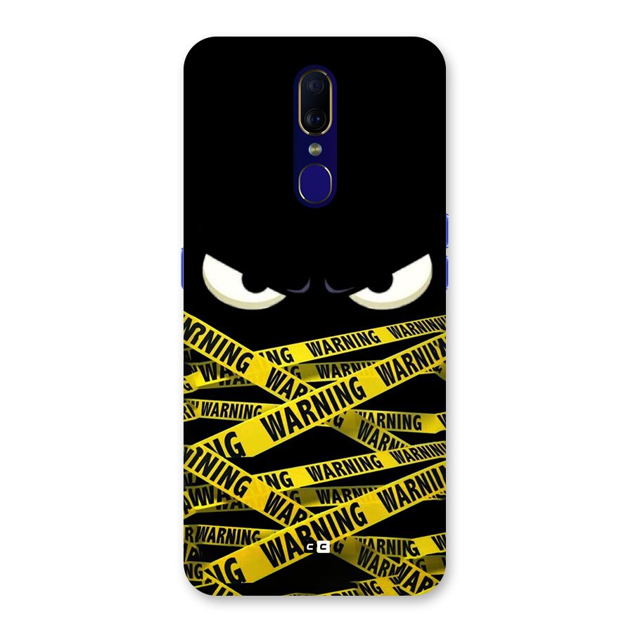 Warning Eyes Back Case for Oppo F11