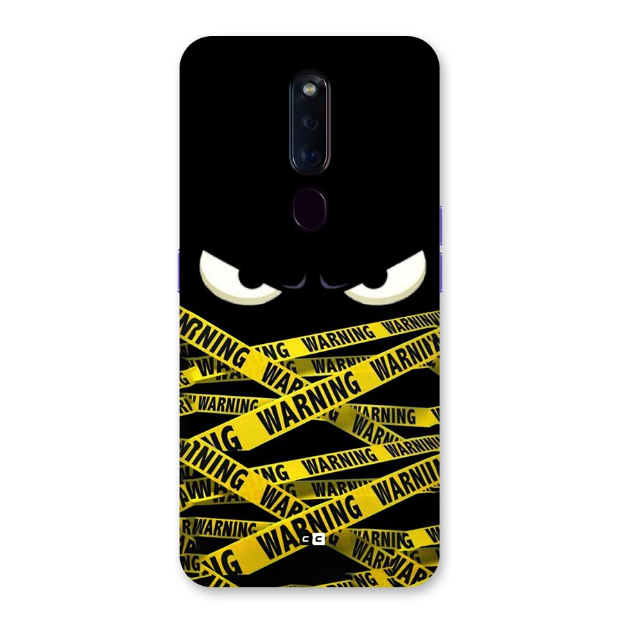 Warning Eyes Back Case for Oppo F11 Pro