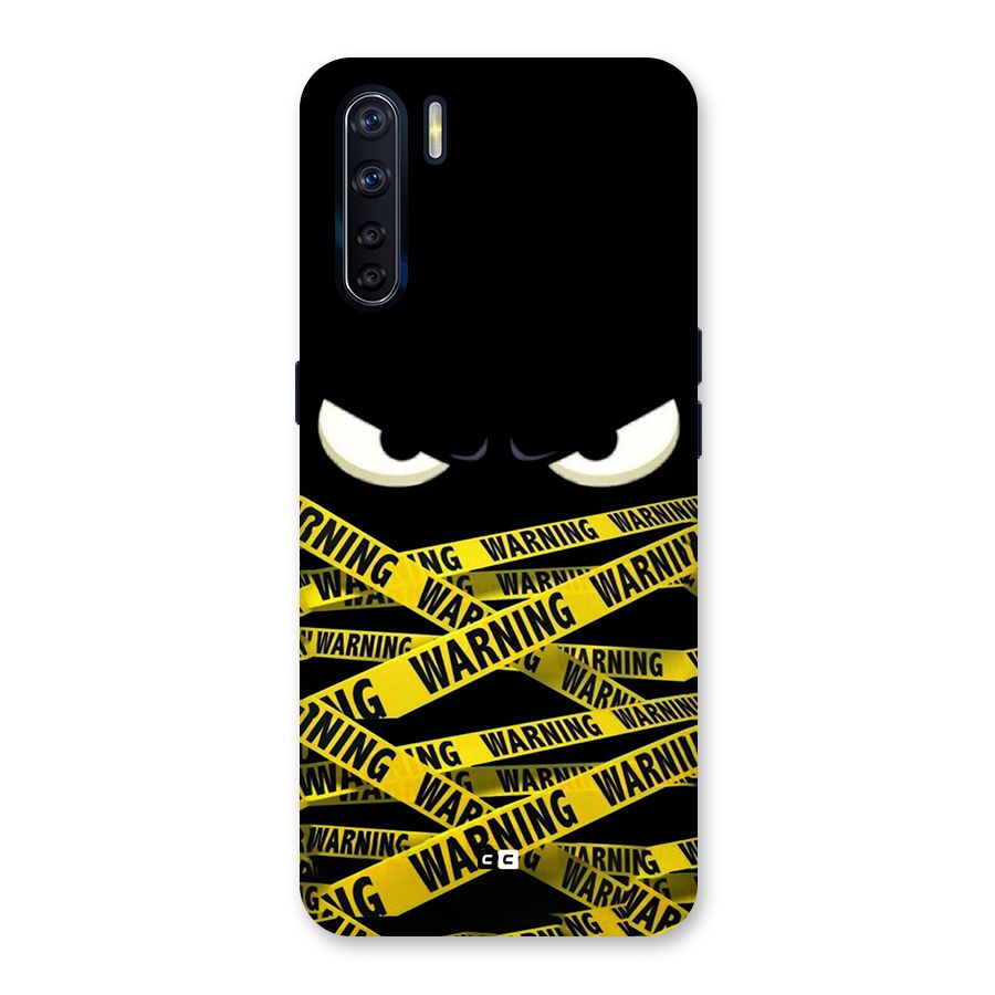Warning Eyes Back Case for Oppo F15