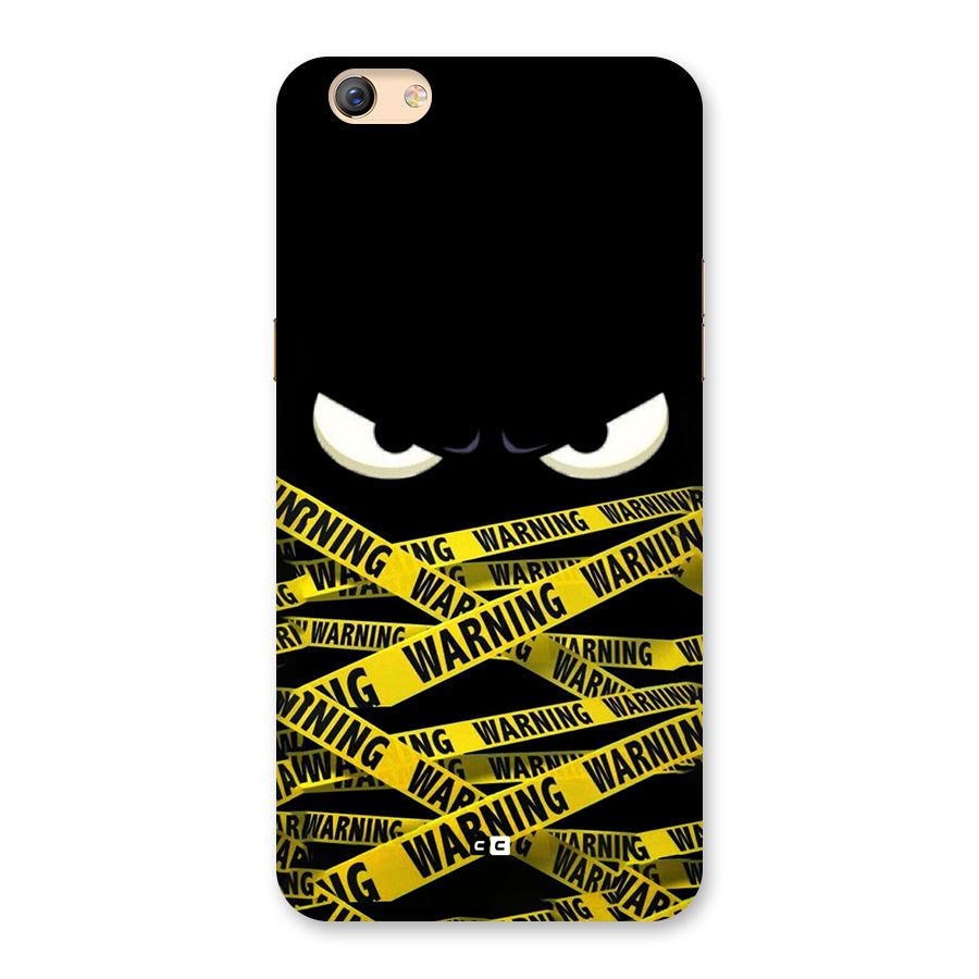 Warning Eyes Back Case for Oppo F3 Plus